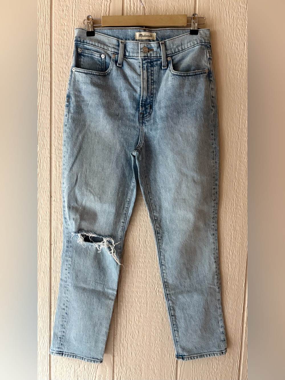 Madewell Jeans Light Wash Size 28 Perfect Vintage Crop